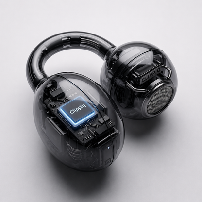 Clippiq® Open-Ear Clip Wireless Earbuds
