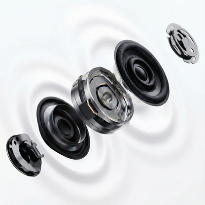 Clippiq earbud in palm — lightweight feel